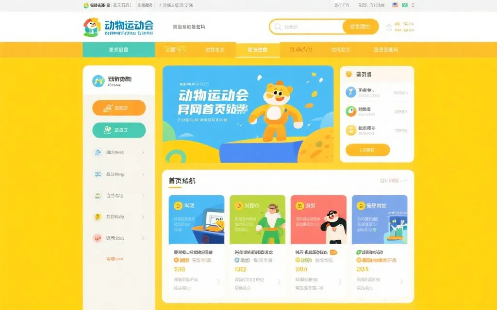 动物运动会官网入口结构全解析：技术架构与信息透明的背后逻辑